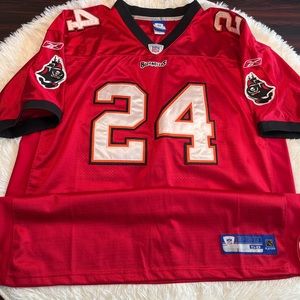 Tampa Bay Buccaneers Size 58 Jersey Cadillac Williams Reebok Retro Throwback